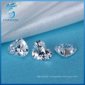 High Quality Excellent Cut Well Polished Heart Shape Cubic Zirconia Stones